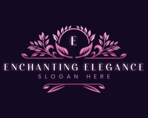 Elegant Floral  Decorative logo design