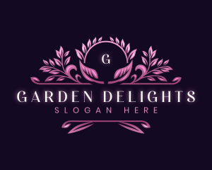 Elegant Floral  Decorative logo design