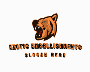 Bear Esports Streamer logo design