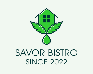 Cannabis House Droplet  logo