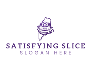 Maine Blueberry Pie logo