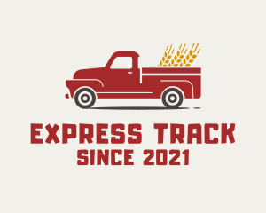 Farmer Farm Truck logo design