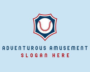 Baseball Ball Slugger Sport logo design