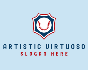 Baseball Ball Slugger Sport logo design