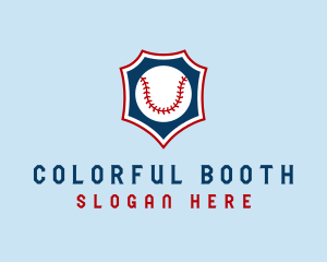 Baseball Ball Slugger Sport logo design