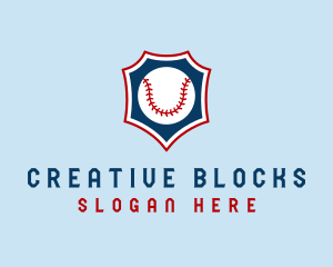 Baseball Ball Slugger Sport logo design