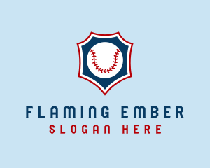 Baseball Ball Slugger Sport logo design