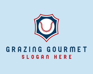 Baseball Ball Slugger Sport logo design