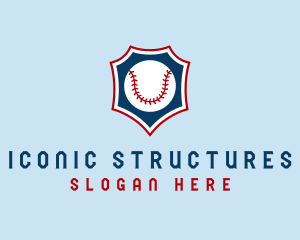 Baseball Ball Slugger Sport logo design