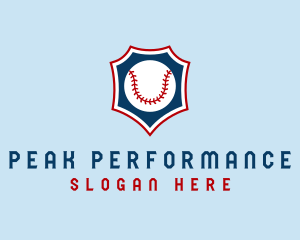 Baseball Ball Slugger Sport logo design