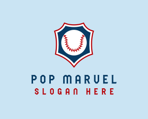 Baseball Ball Slugger Sport logo design