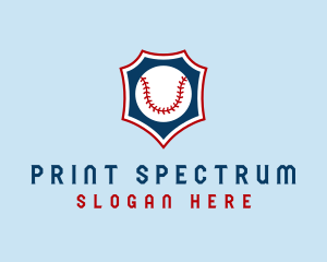 Baseball Ball Slugger Sport logo design