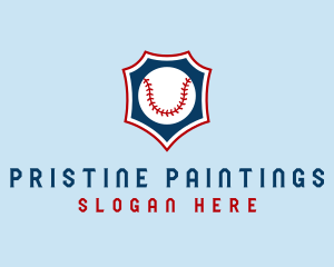 Baseball Ball Slugger Sport logo design