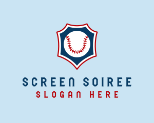 Baseball Ball Slugger Sport logo design