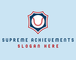 Baseball Ball Slugger Sport logo design