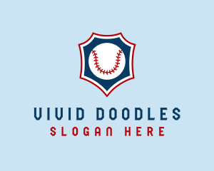 Baseball Ball Slugger Sport logo design