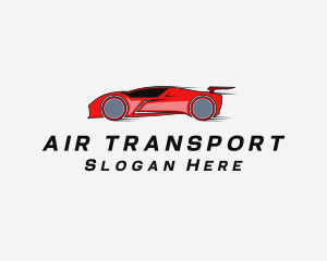 Fast Sports Car Racer logo design