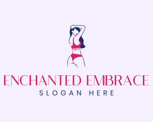 Fashion Bikini Woman logo design