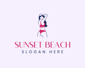 Fashion Bikini Woman logo design