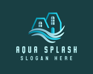 Clean House Splash logo design