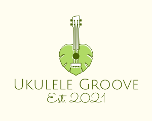 Hawaiian Leaves Ukulele logo