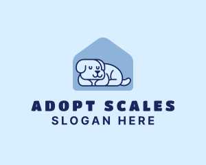 Sleeping Dog Pet Shelter logo design