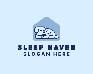 Sleeping Dog Pet Shelter logo design