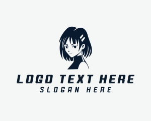 Anime Japanese Girl logo