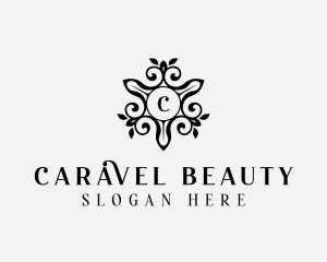 Feminine Elegant Floral logo design