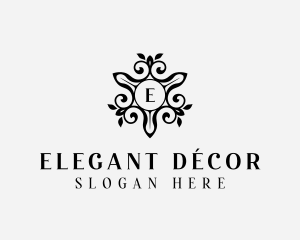 Feminine Elegant Floral logo design