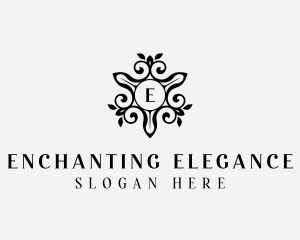 Feminine Elegant Floral logo design