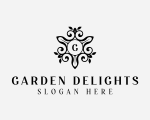 Feminine Elegant Floral logo design