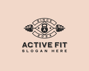 Training Fitness Workout logo design