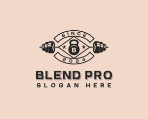 Training Fitness Workout logo design