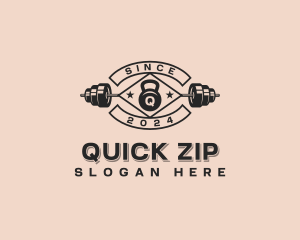 Training Fitness Workout logo design