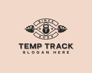 Training Fitness Workout logo design