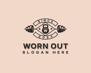 Training Fitness Workout logo design