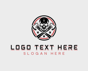 Skull Axe Weapon logo