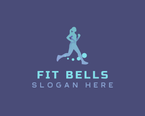 Health Fitness Running logo design