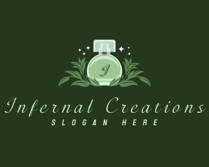 Fragrant Perfume Leaf logo design