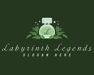 Fragrant Perfume Leaf logo design