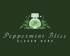 Fragrant Perfume Leaf logo design