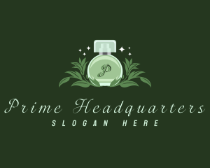 Fragrant Perfume Leaf logo design