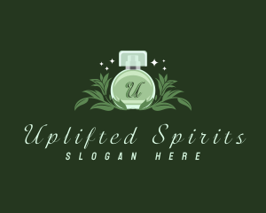 Fragrant Perfume Leaf logo design