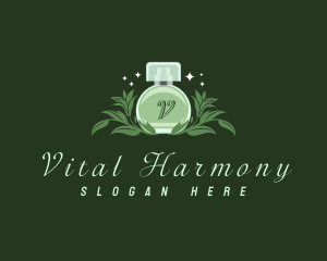 Fragrant Perfume Leaf logo design