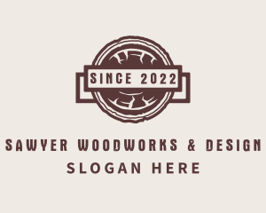 Wood Lumber Woodworking  logo design