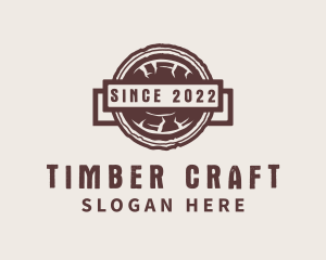 Wood Lumber Woodworking  logo design