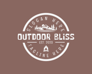 Mountaineering Eco Camp  logo design