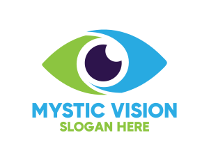 Optical Eye Vision Optometrist logo design