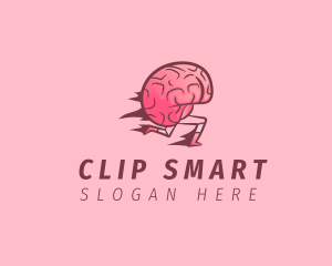 Mental Training Brain logo design